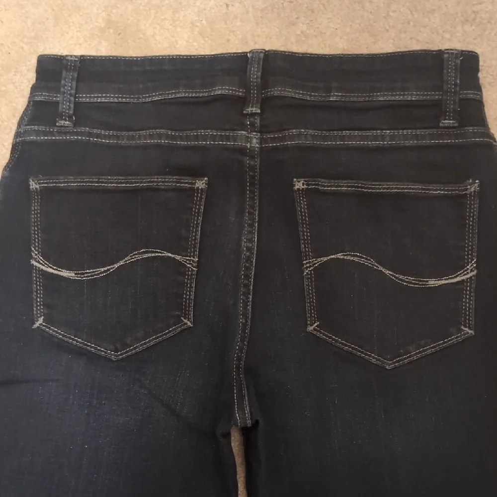 Lee Blue Ankle Cropped Jeans with Straight Leg - Picture 7 of 7